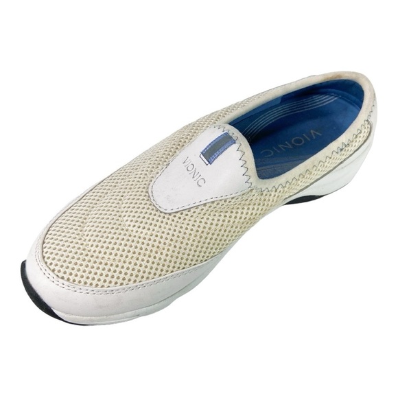 Vionic 331 white slide women’s 7.5 single shoe ONE RIGHT SHOE ONLY -NOT A PAIR - Picture 1 of 9